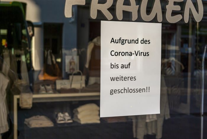 Geschlossen wegen Corona-Virus