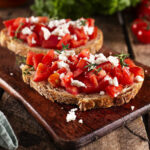 Tomate auf Brot - Gruß aus der Küche