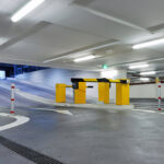 Schranke in einem Parkhaus