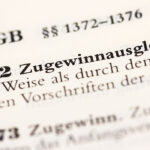 Zugewinnausgleich in § 1372 BGB